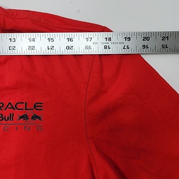 Oracle Red Bull Racing T-Shirt Short Sleeve Cotton Tee Crew Neck F1 Castore - Picture 6 of 14